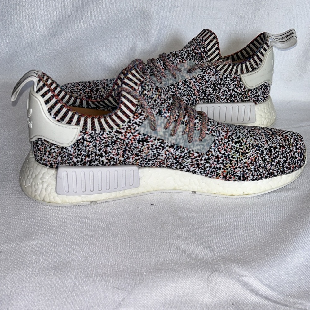 adidas NMD_R1 Primeknit Multicolor Men's Sneakers - Picture 7 of 9